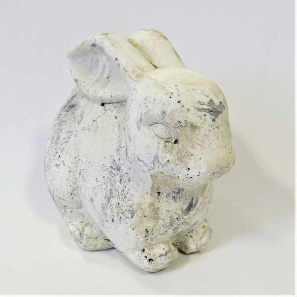 Beton Hase Shabby Steinoptik Beton Ostern 20x23 cm