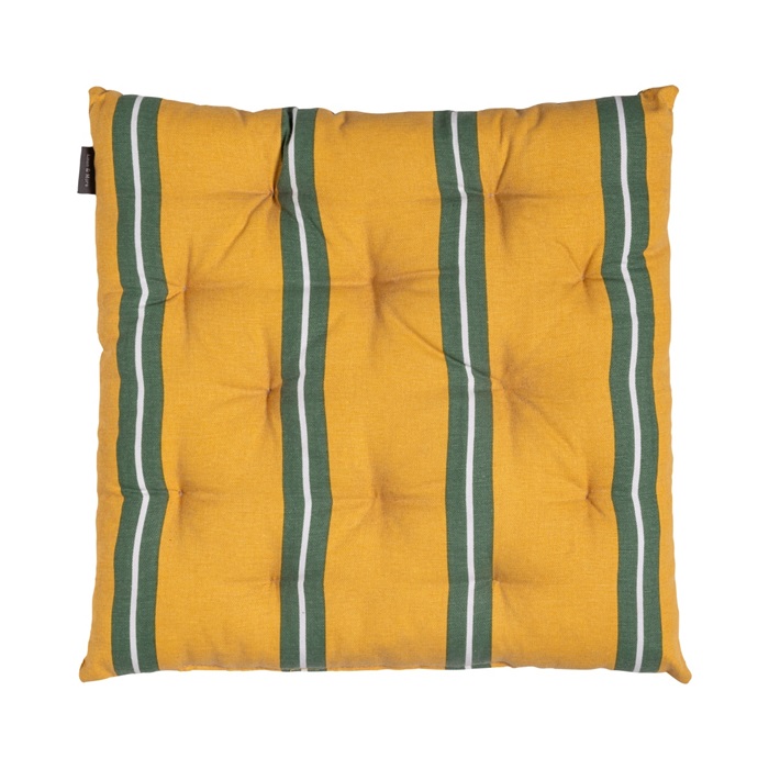 Sitzkissen Kissen grün Linen & More 40 x 40 x 5 cm gekreuzte Kreise Sitzkissen Kissen grün Linen & More 40 x 40 x 5 cm gekreuzte Kreise