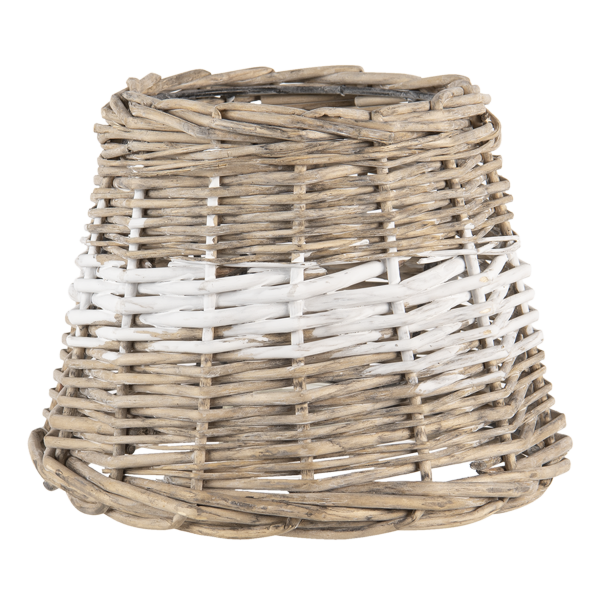 Lampenschirm Natur Rattan Tisch Maritim Clayre & Eef 20 x 15 cm