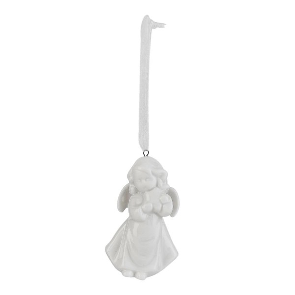 Christbaumschmuck Hänger Engel Weihnachten Clayre & Eef 4 x 3 x 7 cm