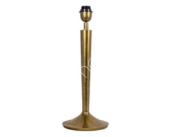 Lampe Lampenfuß Tisch Gold Modern Metall Colmore Industrie Stil 49 cm E27