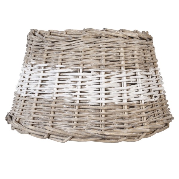 Lampenschirm Rattan Maritim Natur 38 x 22 cm Clayre & Eef E27