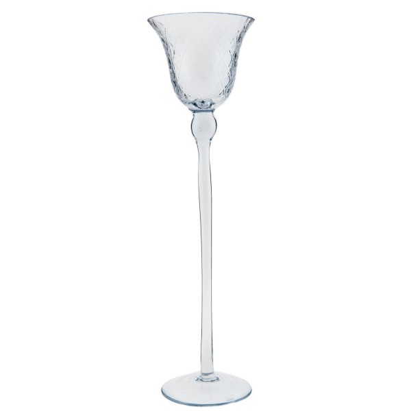 Glasteelicht Teelichthalter Windlicht Dekoglas Clayre & Eef 10x35 cm