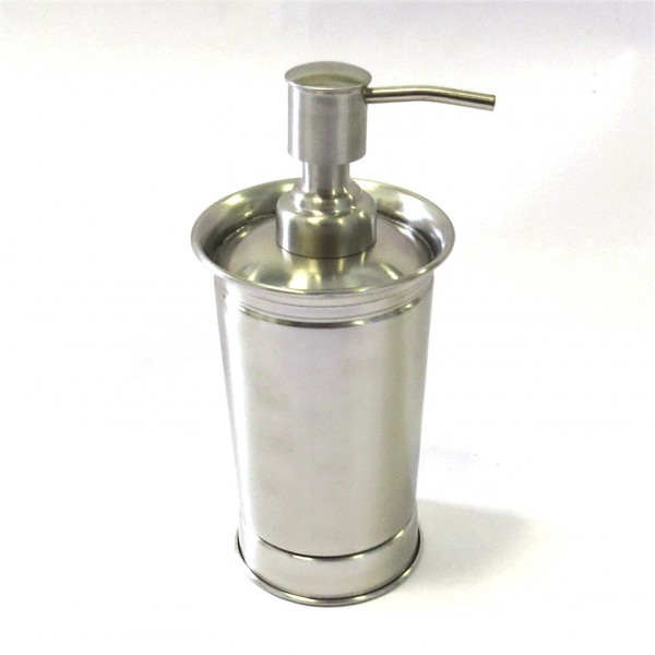 Seifenspender Lotionspender Pumpspender Bad Edelstahl Matt 19 cm Colmore