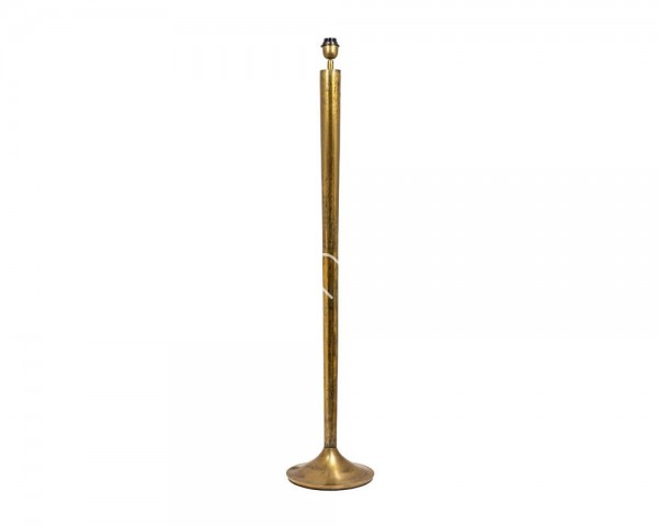 Stehlampe Bodenlampe Stehleuchte Gold Modern Metall Schmal Colmore 130 cm