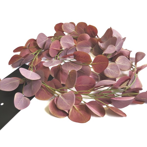 Girlande Kunst Hänge Pflanze Eucalyptus Rosa 180 cm