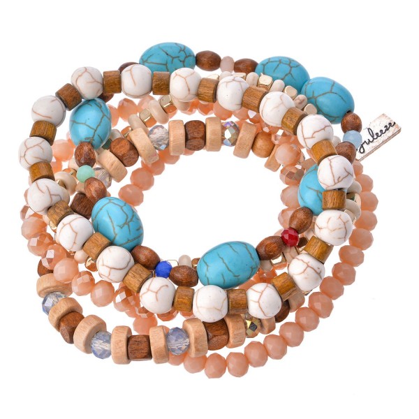Armband Armreif Maritim Sommer Bunt Hippie Clayre & Eef