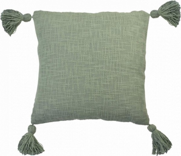 Kissen Deko Zier Sofa Olive Grün 45x45 cm