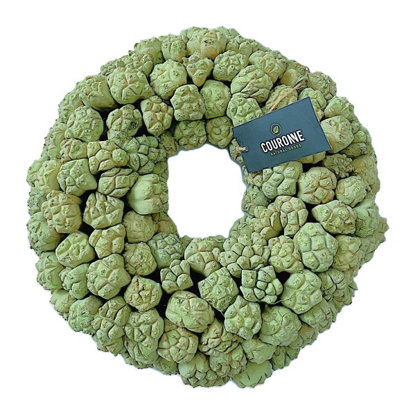 Kranz Deko Hängekranz Grün 30 cm