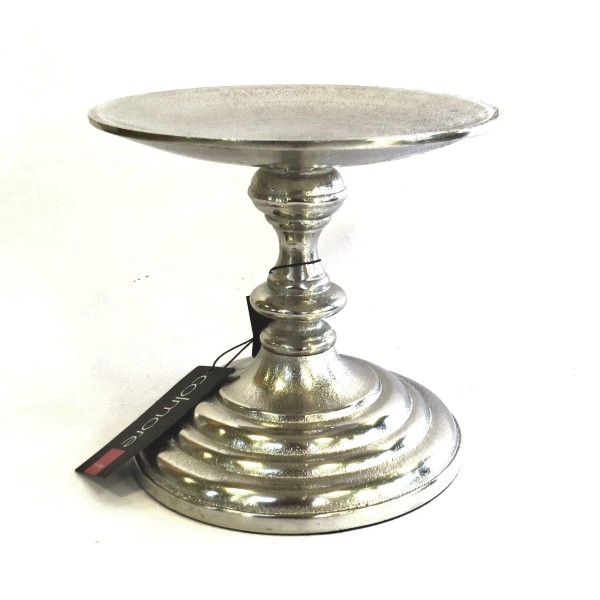 Kerzenständer Silber Metall Klassisch 1armig Tisch Colmore