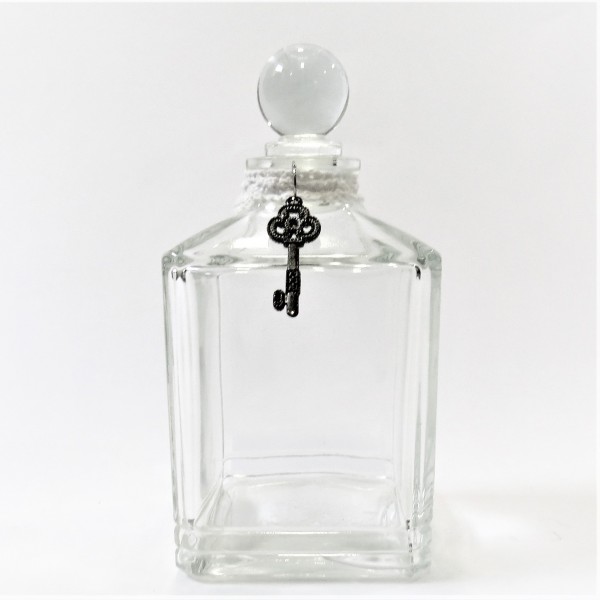 Hamilton Dekoflasche Glas Flacon Parfümflasche 15 cm