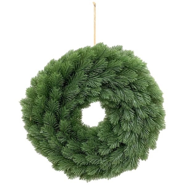 Kranz Tanne Weihnachten Deko Kunstkranz Hänger Grün 38 cm