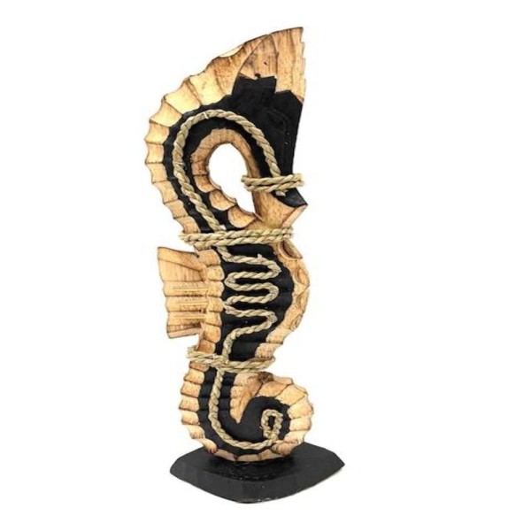 Deko Seepferdchen Standfigur Sommer 60 cm Handarbeit