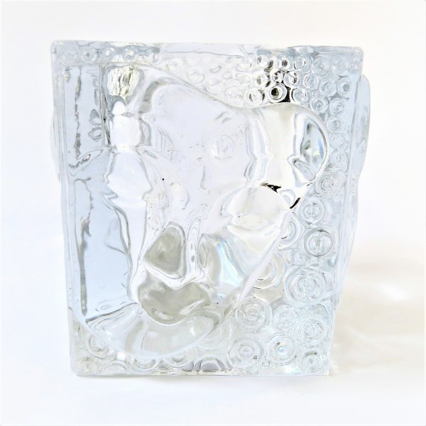 Cor Mulder Teelicht Windlicht Glas Buddha 9 x 8 cm